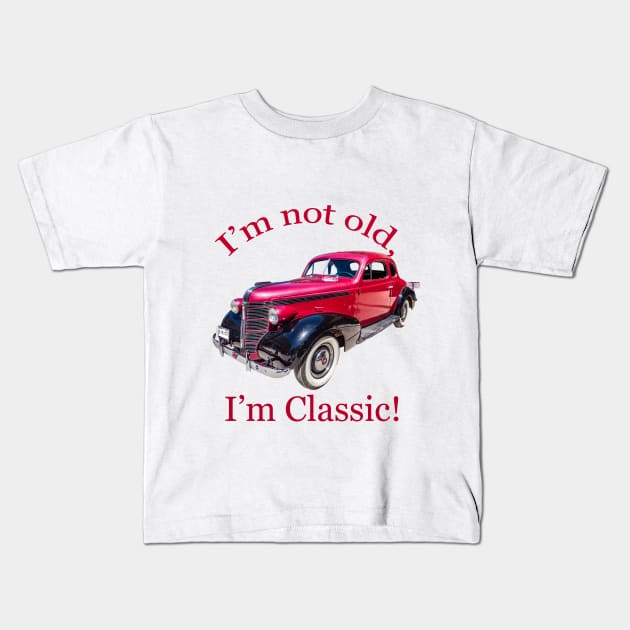 1937 Pontiac Coupe Kids T-Shirt by mtbearded1